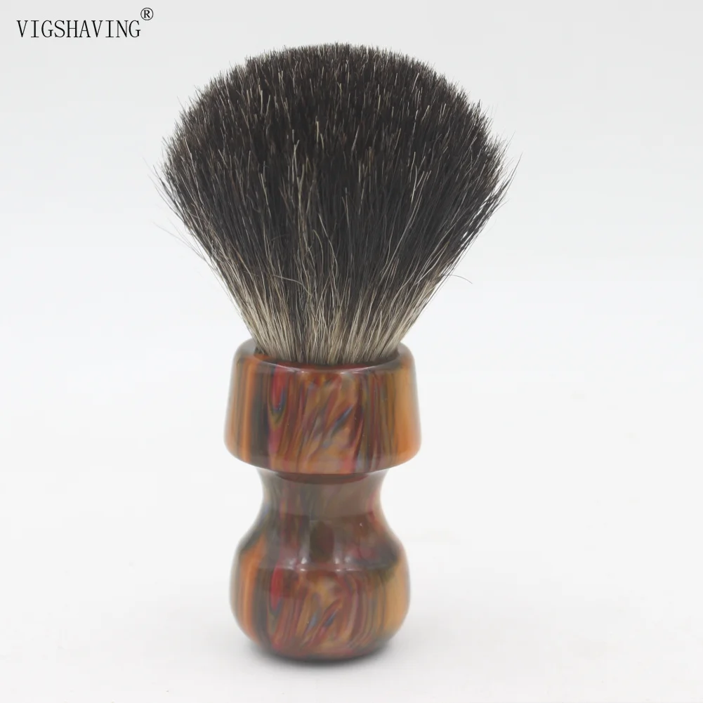 

VIGSHAVING 24mm Knot Resin Handle Pure Badger Hair Shaving Brush