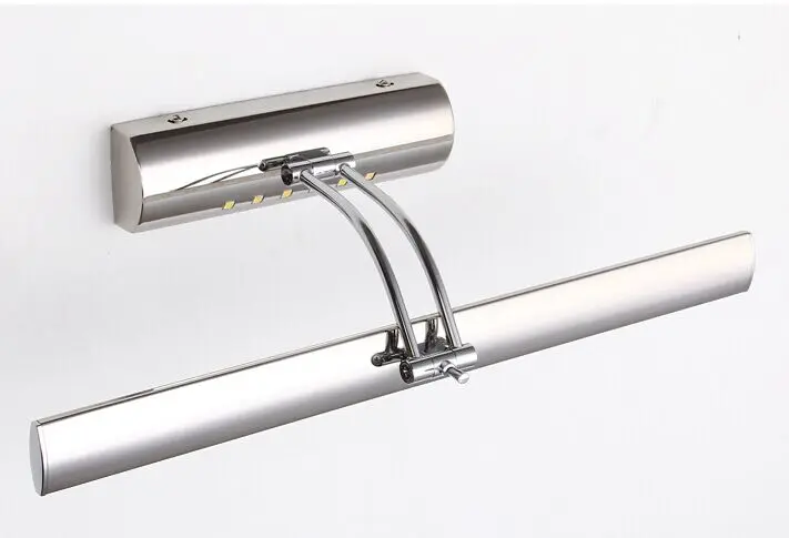 LED Mirror Front Light 7W 5W SMD 5050 3014 bathroom modern pouplar Bath Wall Lamp Stainless Steel White/warm white black wall lights