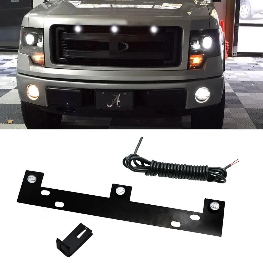 Для Ford 2009 2015 F150 SVT RAPTOR Средний светодиодный светильник белый декоративный