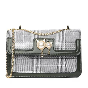 

Women Bags Pearl Wild Messenger Fashion One-Shoulder Small Square torebki damskie sac a main femme de marque soldes woman bag