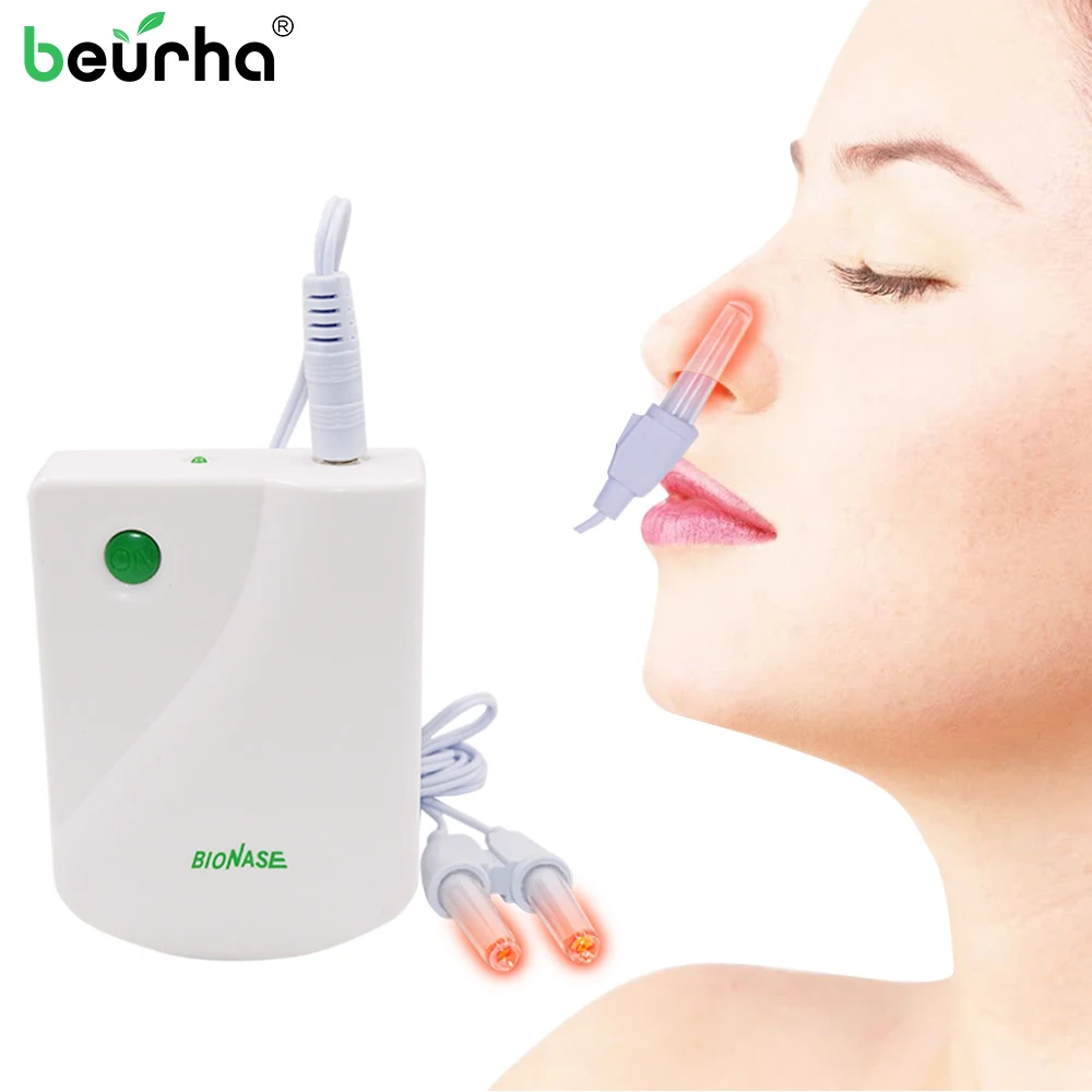 

Proxy BioNase Nose Rhinitis Sinusitis Cure Therapy Massage Hay fever Low Frequency Pulse Laser Nose Health Care Cleaning Machine