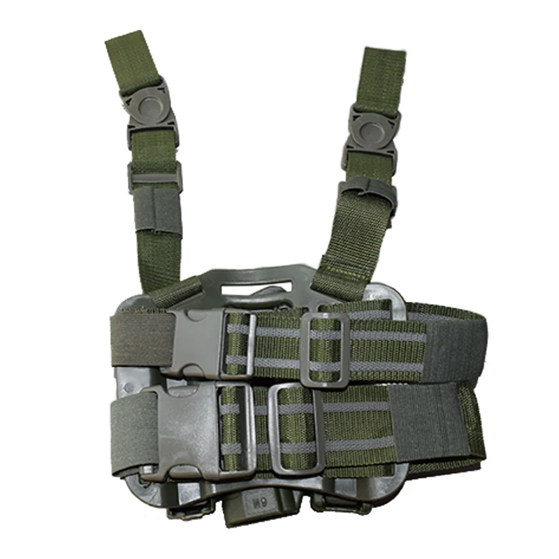 Arma de Caça do Exército Acessórios Militares Tático Beretta 92 96 Pistol Gun Holster Mão Direita Carry Airsoftsport Perna Coldre m9 14 Pistol Gun Holster Mão Direita Carry Arma