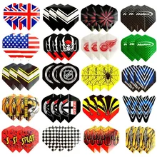 Fox Smiling новая 2D крутая стандартная дротика для полетов хорошая Дротика s полёт на открытом воздухе крыло хвост смешанный узор