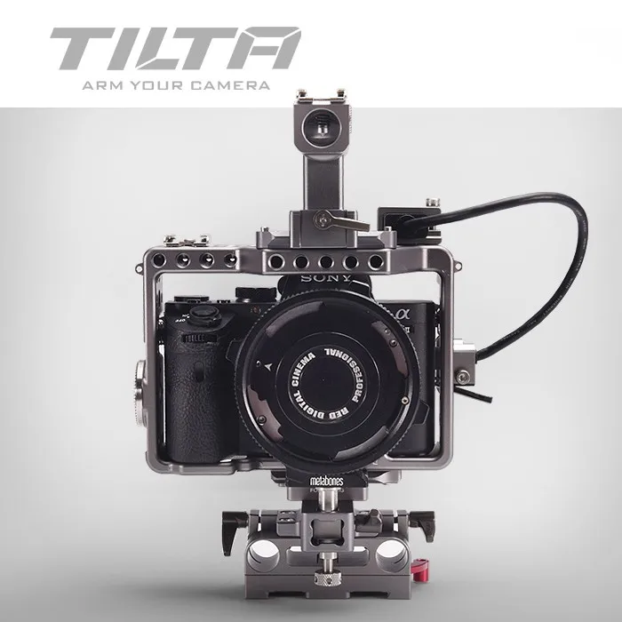 Tilta A7 Rig A7S2 A7R A7R2 Rig Cage Baseplate Top Handle For SONY A7 series camera Film shooting/free shipping