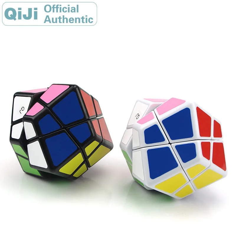 

QiJi Stone Megaminxeds Magic Cube QJ Cubo Magico Professional Neo Speed Cube Puzzle Antistress Fidget Toys For Children