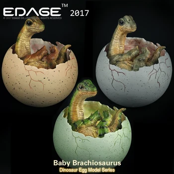 

2018 CE Authentication EDAGE Baby Brachiosaurus Jurassic World Model Dragon Of Dinosaur Egg Hatching Ancient Adult Collection