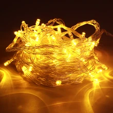 String Light 100 LED 10M Christmas/Wedding/Party Decoration Lights AC 110V 220V outdoor Waterproof led lamp