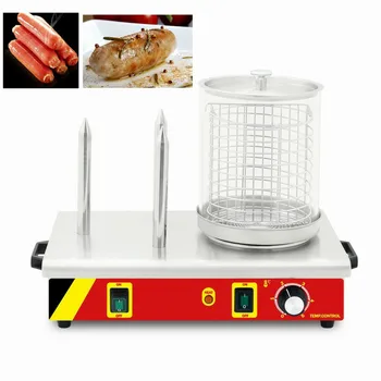 

Hot dog Warmer machine Sausage Hot dog steamer insulation machine Commercial Hot Grilled Hot Dog Sausage Machine