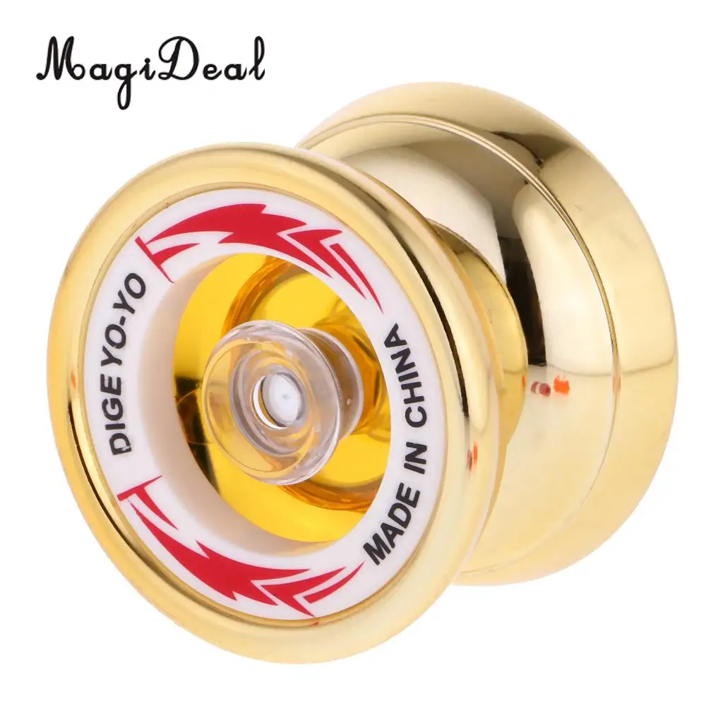 MagiDeal 1Pc Professional YoYo Aluminum Alloy String Trick Yo-Yo Ball KK Bearing for Beginner Adult Kids Classic Toy 7Kinds