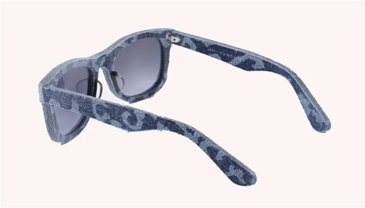 Новое поступление нейтральный джинсовый стиль брендовые солнцезащитные очки натуральная ручная унисекс спортивные Oculos De Sol 3013