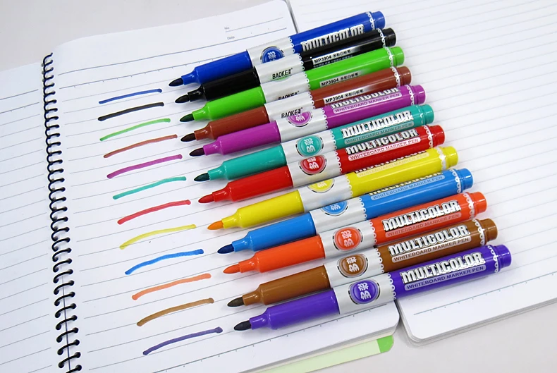 

8pc office Erase easily Environmental protection multicolor Whiteboard Marker pen