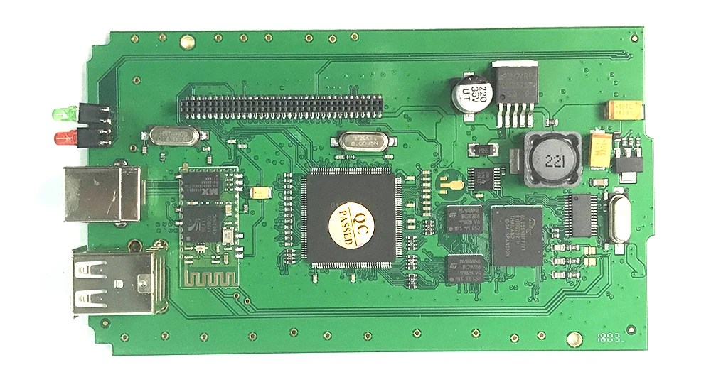 Новая версия V178 Obd2 Диагностический интерфейс зеленый Pcb нормальный чип может зажимать автомобильный диагностический сканер для автомобилей до