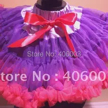 ; торговля юбки для маленьких девочек юбка-пачка для дня рождения, юбка-американка фиолетового цвета+ ярко-розовый цвет