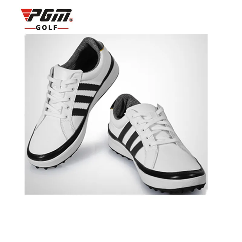 Zapatos De Golf; Новинка; оригинальные туфли для гольфа Pgm; Ультрамягкая микрофибра; кожа; водонепроницаемая обувь; очень устойчивая нескользящая подошва