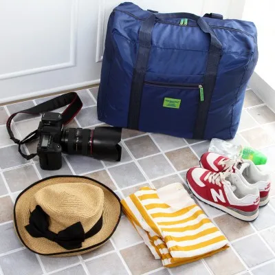 

Fashion fold-down large capacity travel suitcase receive package storage bag 46*20*36.5cm