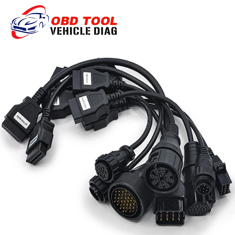 

DHL Free Shipping 8 pcs Truck Cables for TCS CDP Pro Multidiag MVD Wow Snooper Hot hot Truck Diagnostic Cables Free Shipping