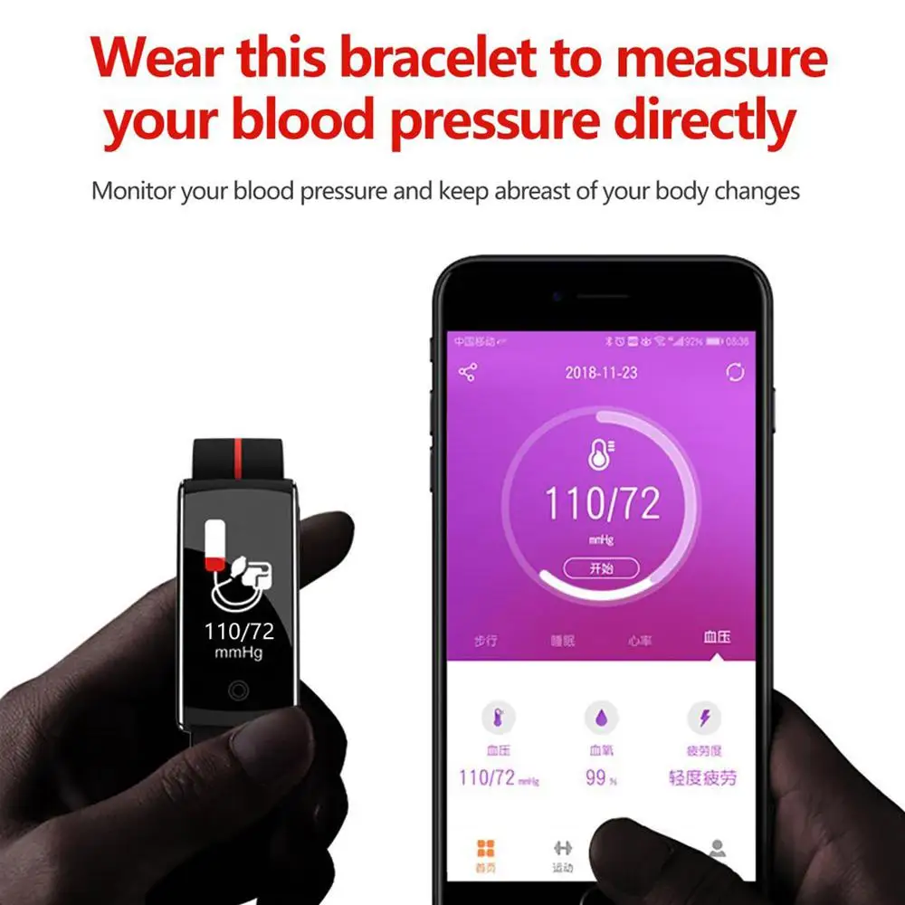 F10 Smart Bluetooth браслет спортивные Smartwatch крови Давление Фитнес трекер Браслет IP68 Бизнес Smart Band
