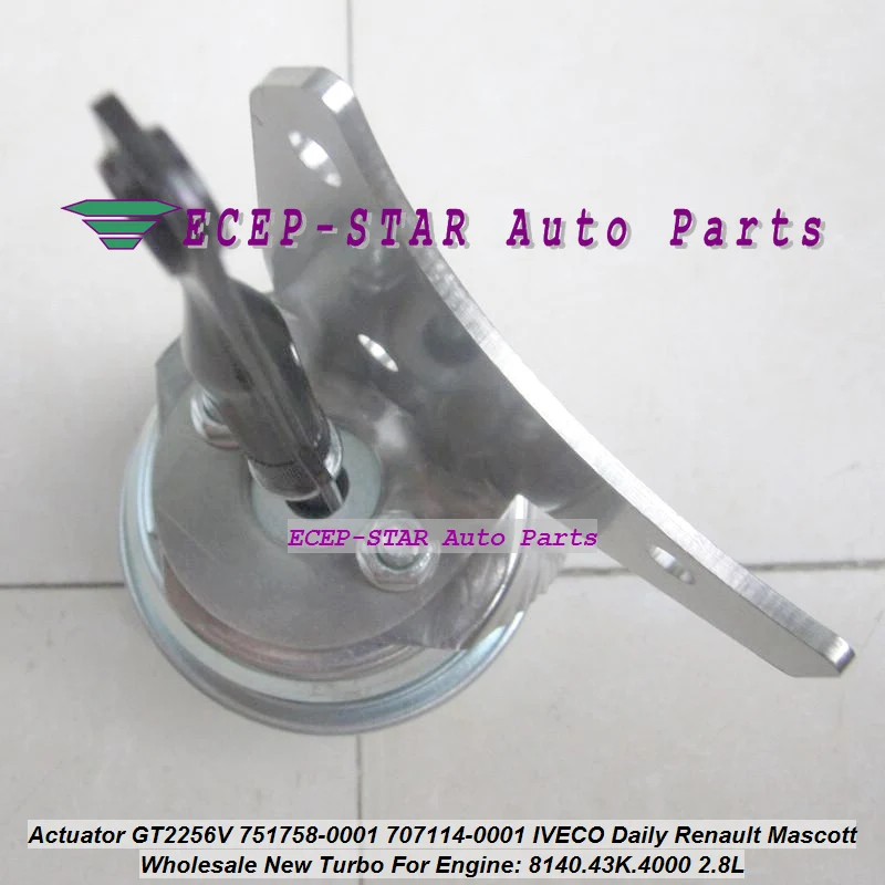 ZT-Turbo Wastegate Actuator GT2256V 751758-0001 707114-0001 For IVECO Daily For Renault Mascott 8140.43K.4000 2.8L (2)