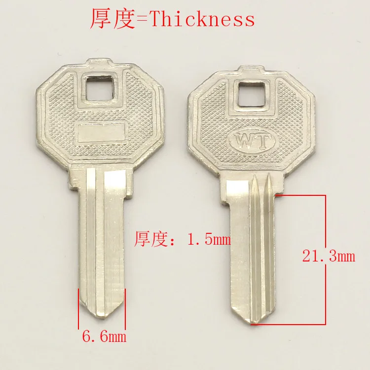 A049 WT Double Grooves Blank Key 20pieces/LotLocksmith Supplies