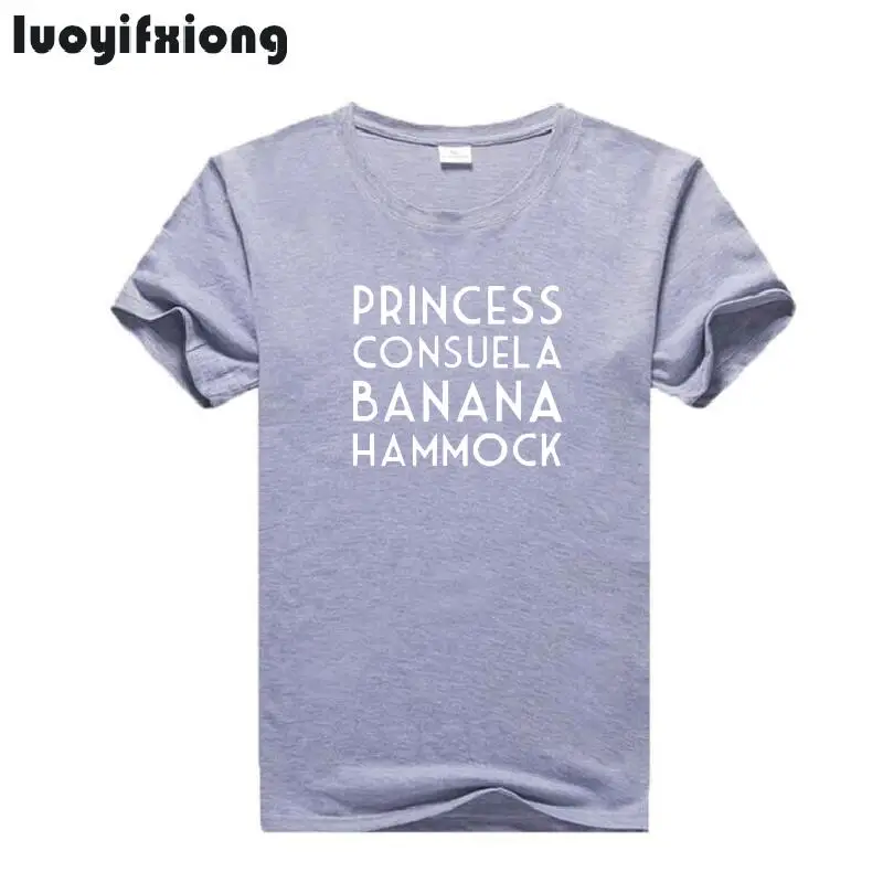 Женская футболка "Принцесса", "банан", "гамак", летняя футболка, Femme Friends Tv Show, одиночная женская футболка, женские топы