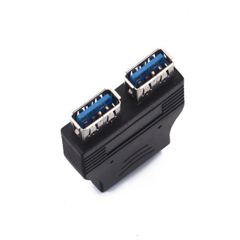 Черный Мини 2 портовый USB 3 0 Суперскоростной адаптер для DOY 2019| |