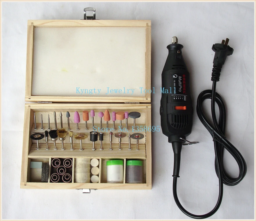 Juego de herramientas rotativas Dremel Bits taladro de vidrio, molienda, Uds.|rotary tool kit|tools jewelryjewelry tool kit - AliExpress