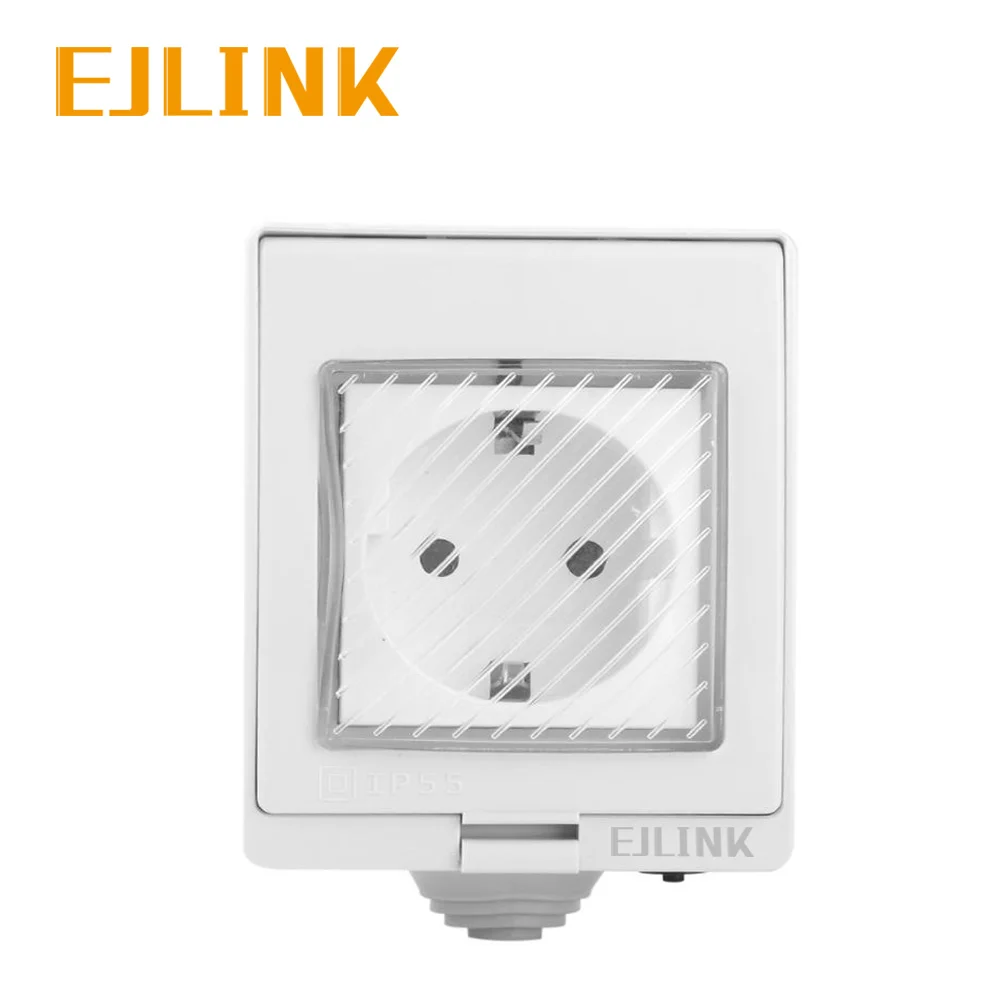 EJLINK водонепроницаемая Wi Fi розетка IP55 wi fi Smart Plug Ewelink приложение дистанционное