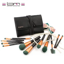 

BM Brush Master Micro Crystal Fiber VEGAN Makeup Brush Set Professional Makeup Brushes 12pieces Beauty Cosmetic Tools