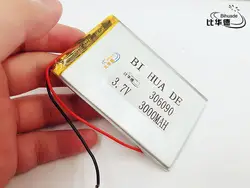 Li-po 3,7 V 3000 mAh 306090 литий-полимерный li-po li ion Перезаряжаемые Батарея клетки для Mp3 MP4 MP5 gps