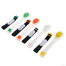 Для ночного катания, бега светодиодная повязка свет безопасности предупреждающий светоотражающий Пояс Ремень