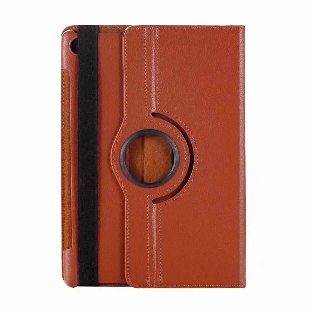 360 Rotating Case for Samsung Galaxy Tab A 10.1 SM-T510 SM-T515 T510 T515 Stand Cover PU Leather Case - Цвет: Армейский зеленый