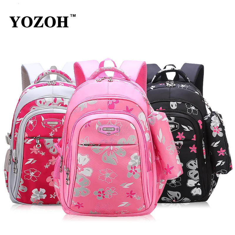 Orthopedic Backpacks School Children Schoolbags For Girls Primary School Book Bag Children