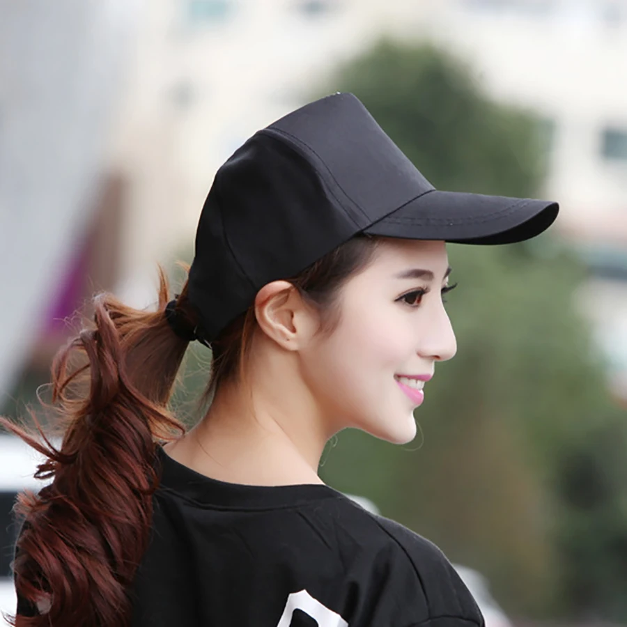 Baseball Caps Women Baseball Hat Men Black Thin Snapback Cap