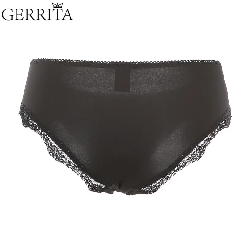 

CERRITA Thong Cute Panties Soft Breathable Briefs Women Underwear Ladies Panty Transparent Tempting Low-rise Lingerie For Girl