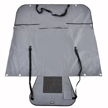 600D Оксфорд Собака чехол для сиденья автомобиля водонепроницаемый Pet путешествия автомобиль задний багажник для заднего колеса подвесная койка для животных с полиэтиленовый сноуборд