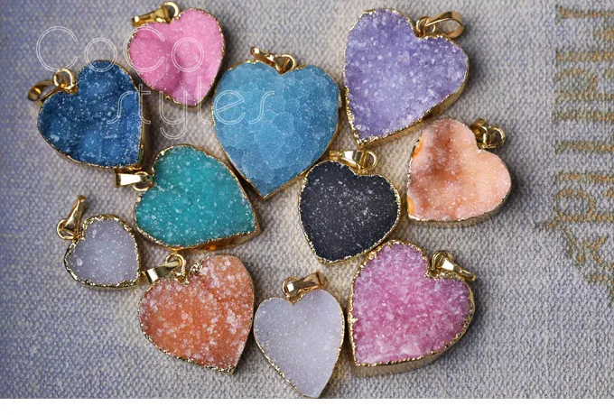 heart shaped crstal pendant (2)