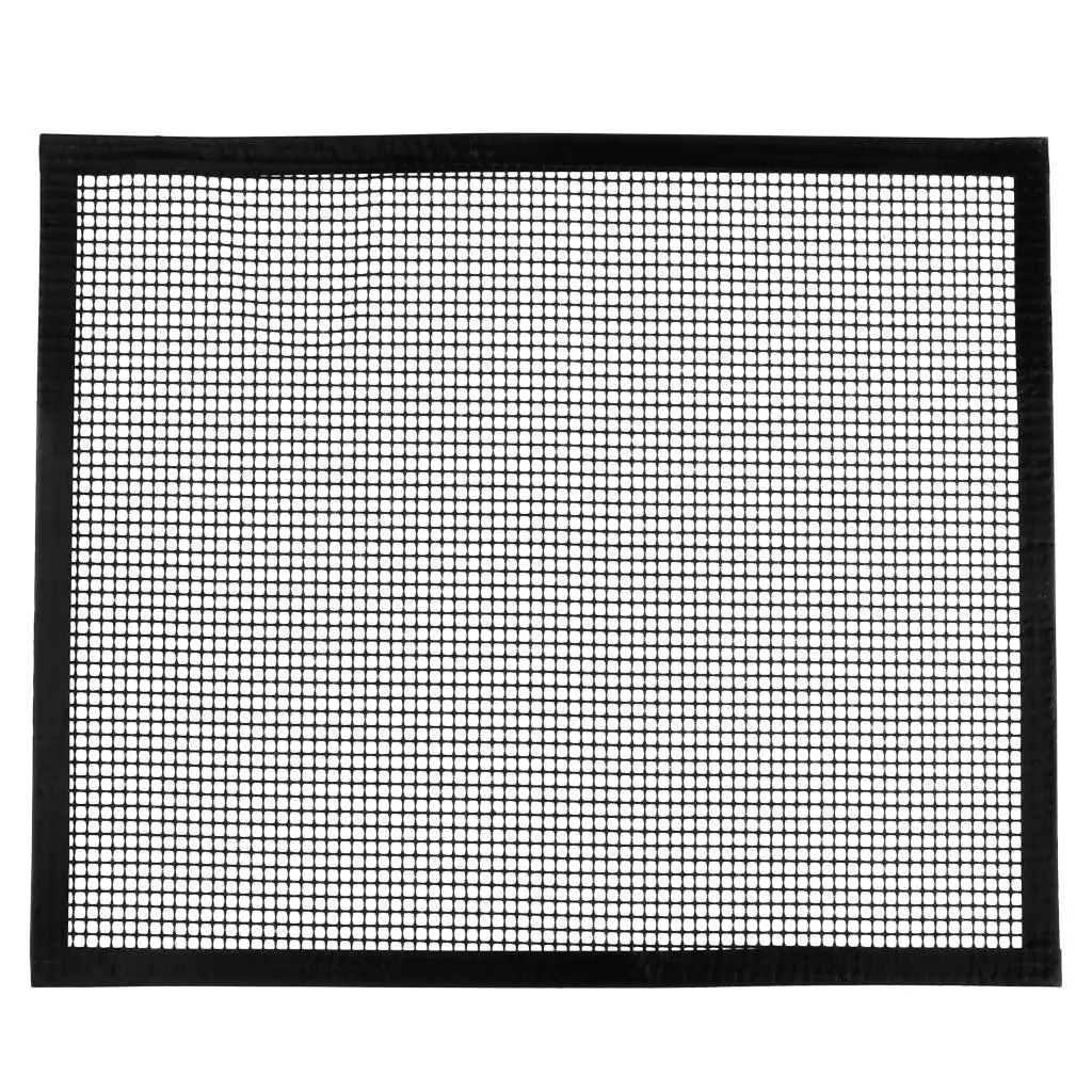 Fiberglass Non-stick BBQ Grill Mesh Net Barbecue Grilling Pad Replacement Mat 40x33cm For Outdoor Camping Picnic Cooking Tools