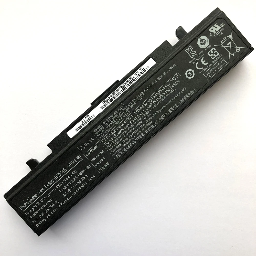 48Wh 4400mAh Brand New Original Laptop Battery AA PB9NC6B for Samsung