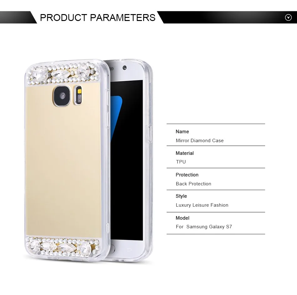 Diamond Mirror Cover  (2)