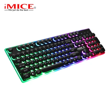 

iMice AK-700 Wired Gaming Keyboard 104 Keys Backlit Keyboards USB Waterproof PC Gamer Keyboard teclado gamer mecanico clavier#40