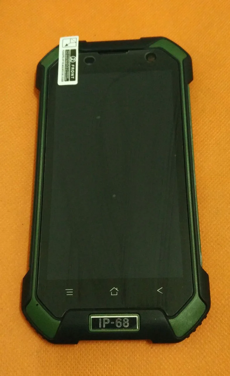 Used Original Touch screen LCD display Frame for Blackview BV6000 MT6755 Octa Core 4 7 HD
