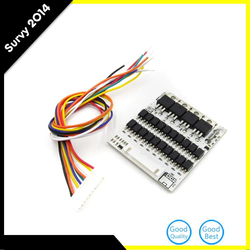 

Hot Sale Battery Protection BMS PCB Board For 10 Packs 36V Li-ion Cell Max 40A W/ Balance 53 X 63MM Electronic Circuit Boards