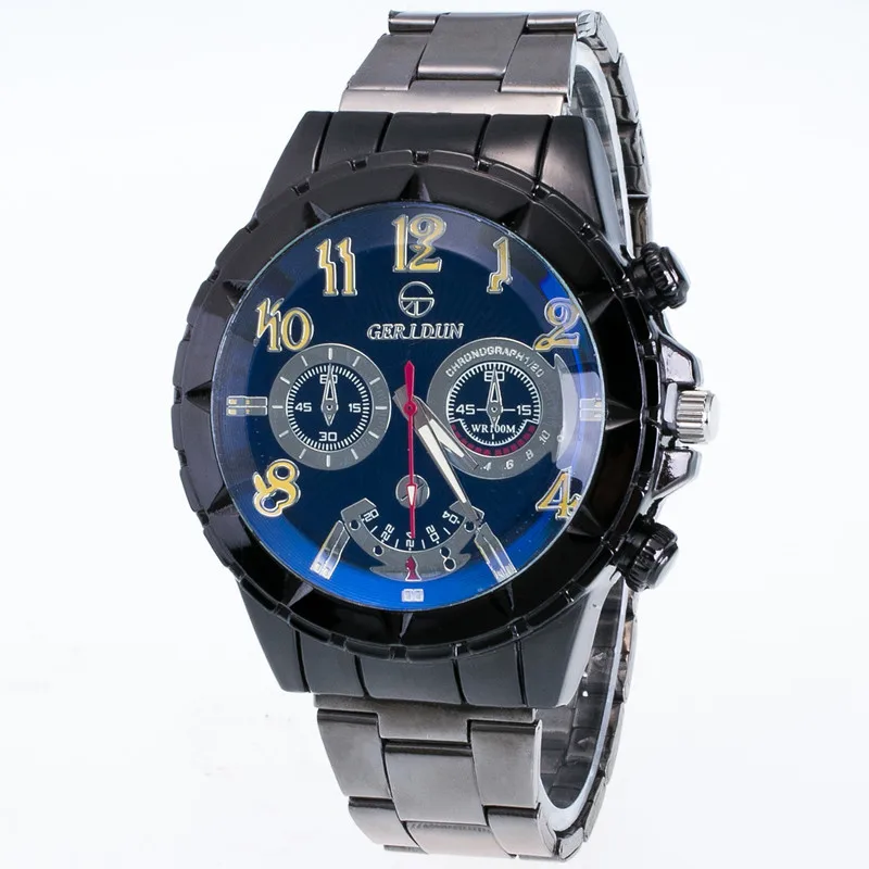Men Motion Form Stainless Steel Sport Quartz Hour Wrist Analog Watch Brand Watch Men Clock Relogio Masculino #2AP25 (4)