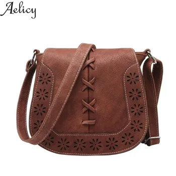

Aelicy drop ship new 2020 hot selling Fashion Buns Hollow Woven Shoulder BAG Diagonal Handbags bolsa feminina bolsos mujer
