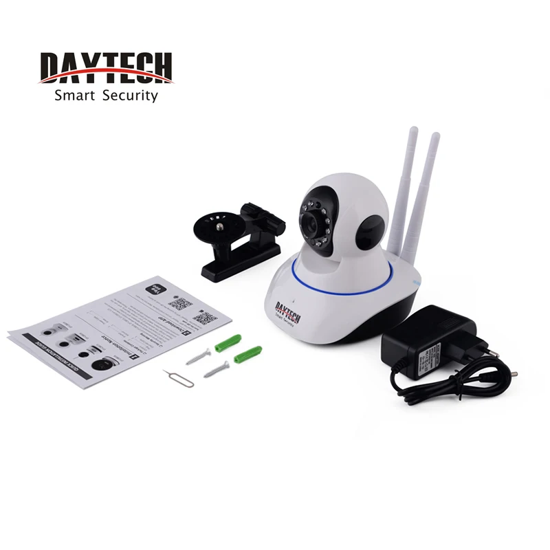 DAYTECH WiFi камера IP 2MP домашняя камера безопасности Wi-Fi P2P двухстороннее аудио ИК Ночное Видение сеть детский монитор Беспроводной HD 1080P