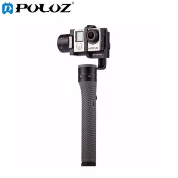 

PULUZ 3-axis Sports Action Cameras Handheld Stabilizer Gimbal Clamp Mount Jaws w/ TF card for GoPro HERO5 4 Session HERO5 4 3