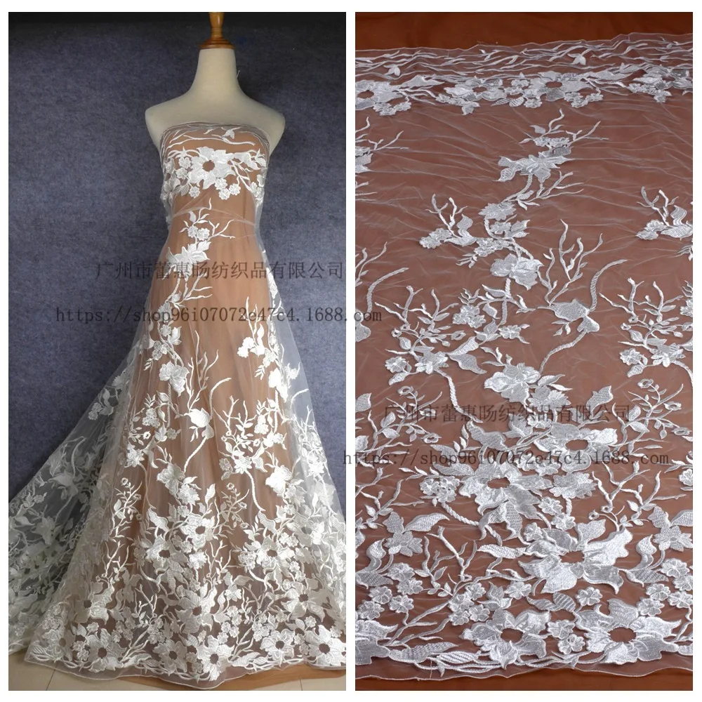 

Vestido de noiva Customized A-Line or Mermaid Lace Wedding Dress Court Train Robe de mariee Unique Lace Bride Dress