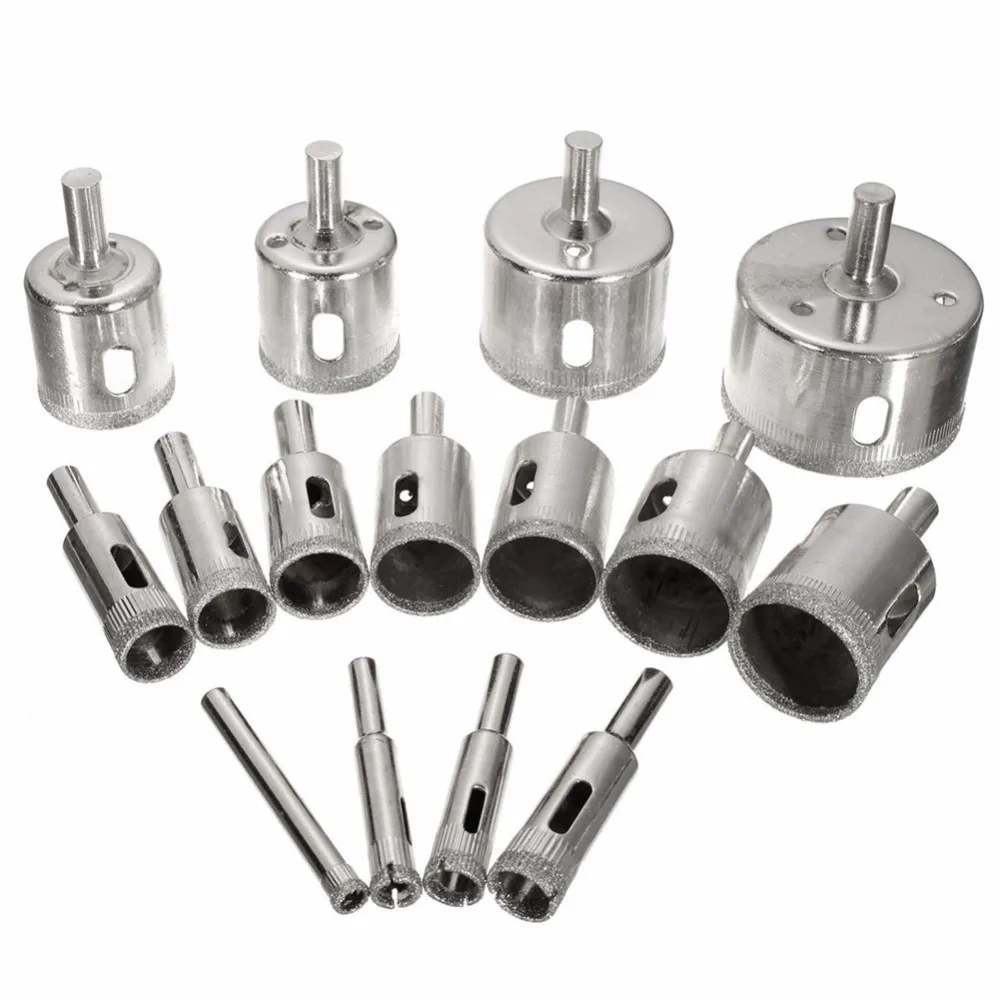 Amazon Com Uxcell 45mm Diamond Coated Glass Hole Saw Drill Bits For Ceramic Tile Marble Rock Porcelain Home Improvement