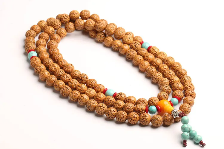 rudraksha seed necklace