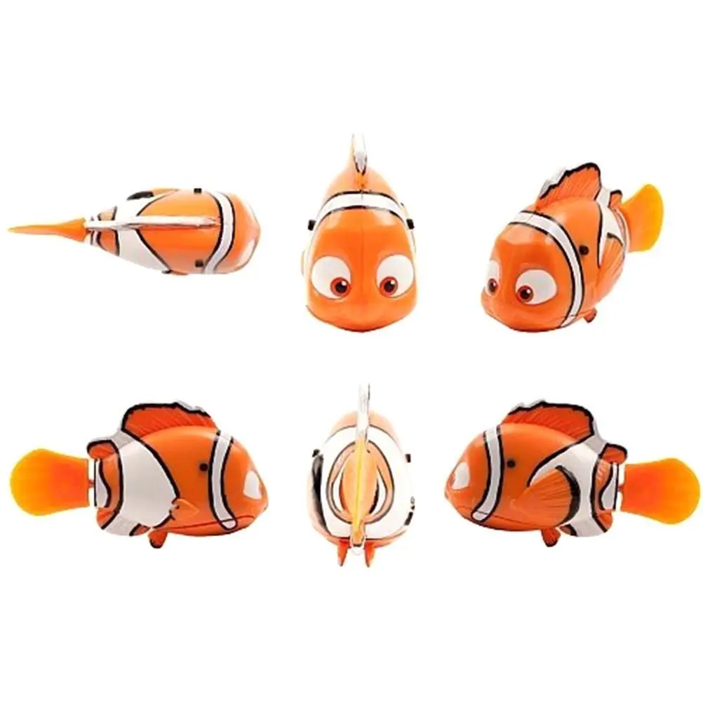 Прямая доставка Электронный рыба игрушка для плавания Батарея включены роботы домашние животные для детская игрушка для ванной Рыбалка